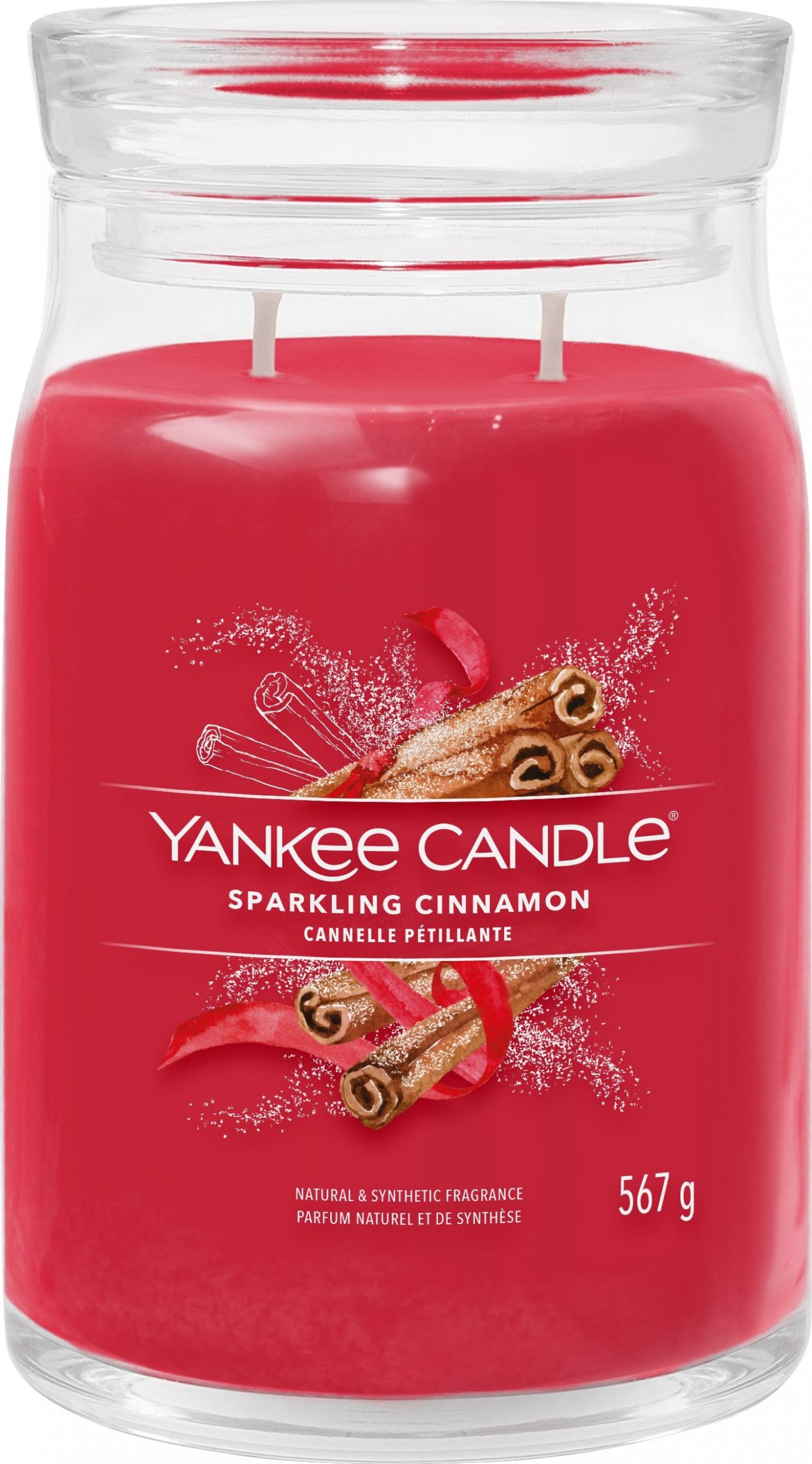 Yankee Candle Yankee Candle Signature Sparkling Cinnamon Świeca Duża 567g