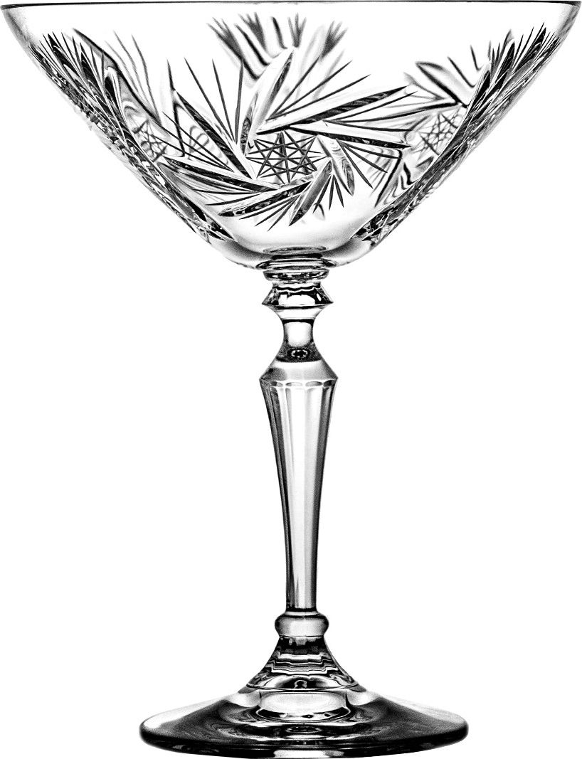 Crystal Julia Kieliszki do martini szampana kryształ 6 sztuk (2325)