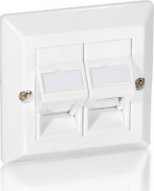 Equip Equip 761301 ramka do gniazd i wyłączników Biały