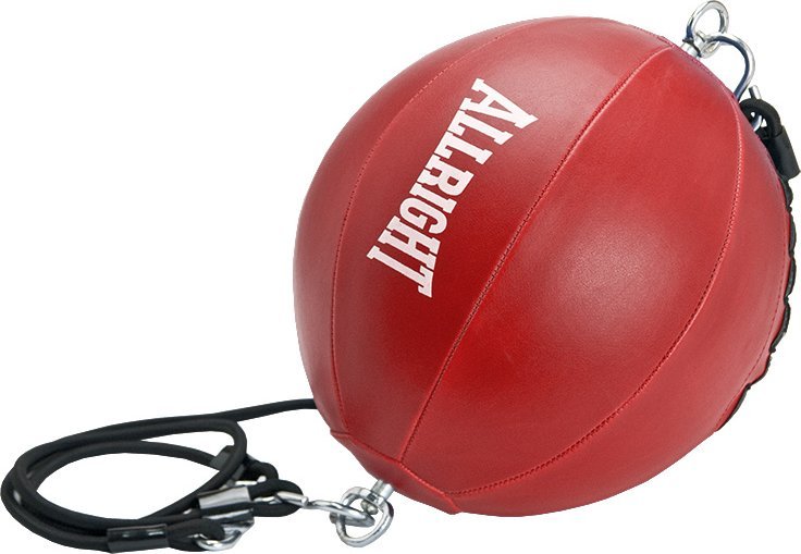 Allright Gruszka bokserska na gumach czerwona Allright Uniwersalny