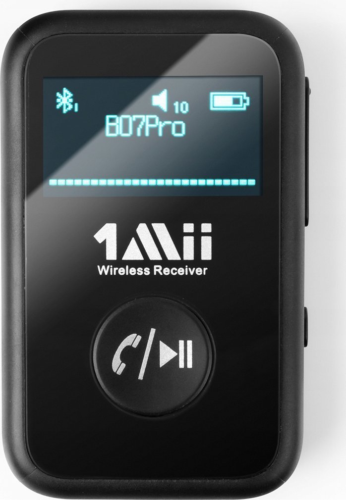 Wzmacniacz słuchawkowy 1Mii B07 Pro Przenośny Odbiornik Bluetooth 5.0 QCC3007