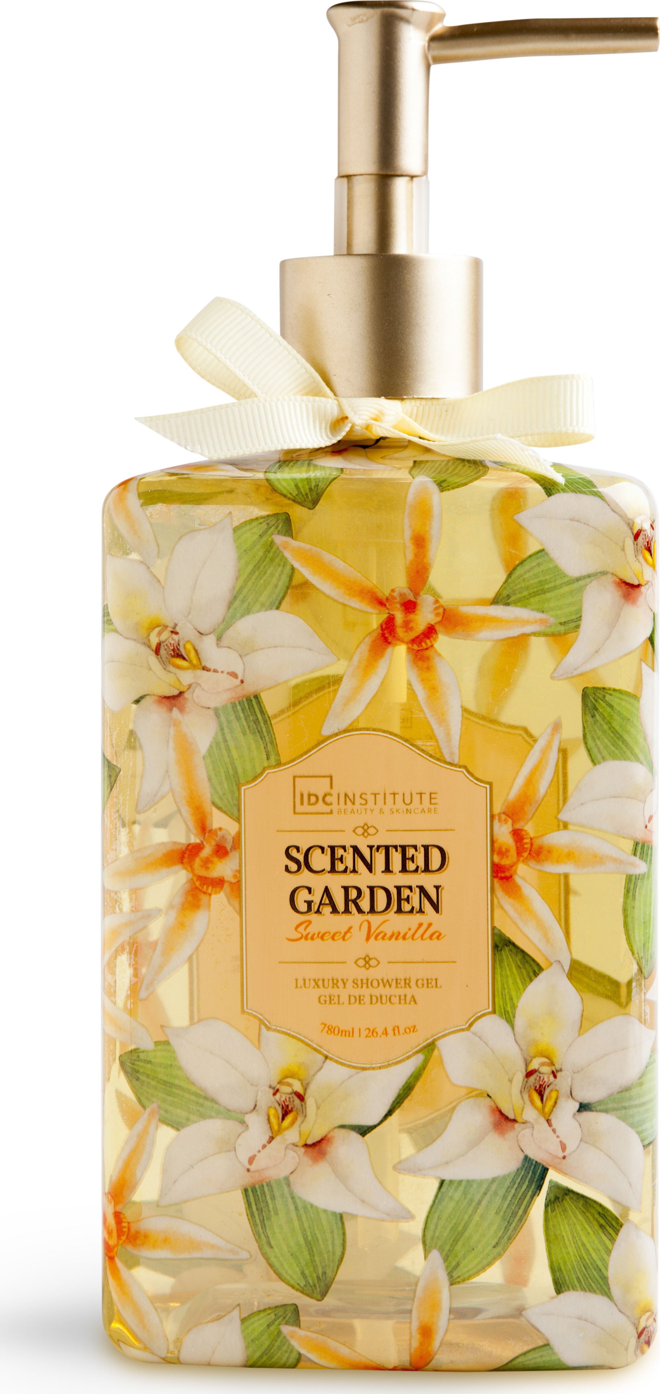 IDC Dušo želė su dozatoriumi IDC Institute Scented Garden Vanilla 780 ml