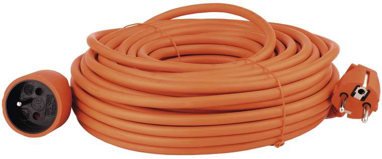 Emos Przedłużacz ogrodowy z uziemieniem pomarańczowy 25m (P01125)
