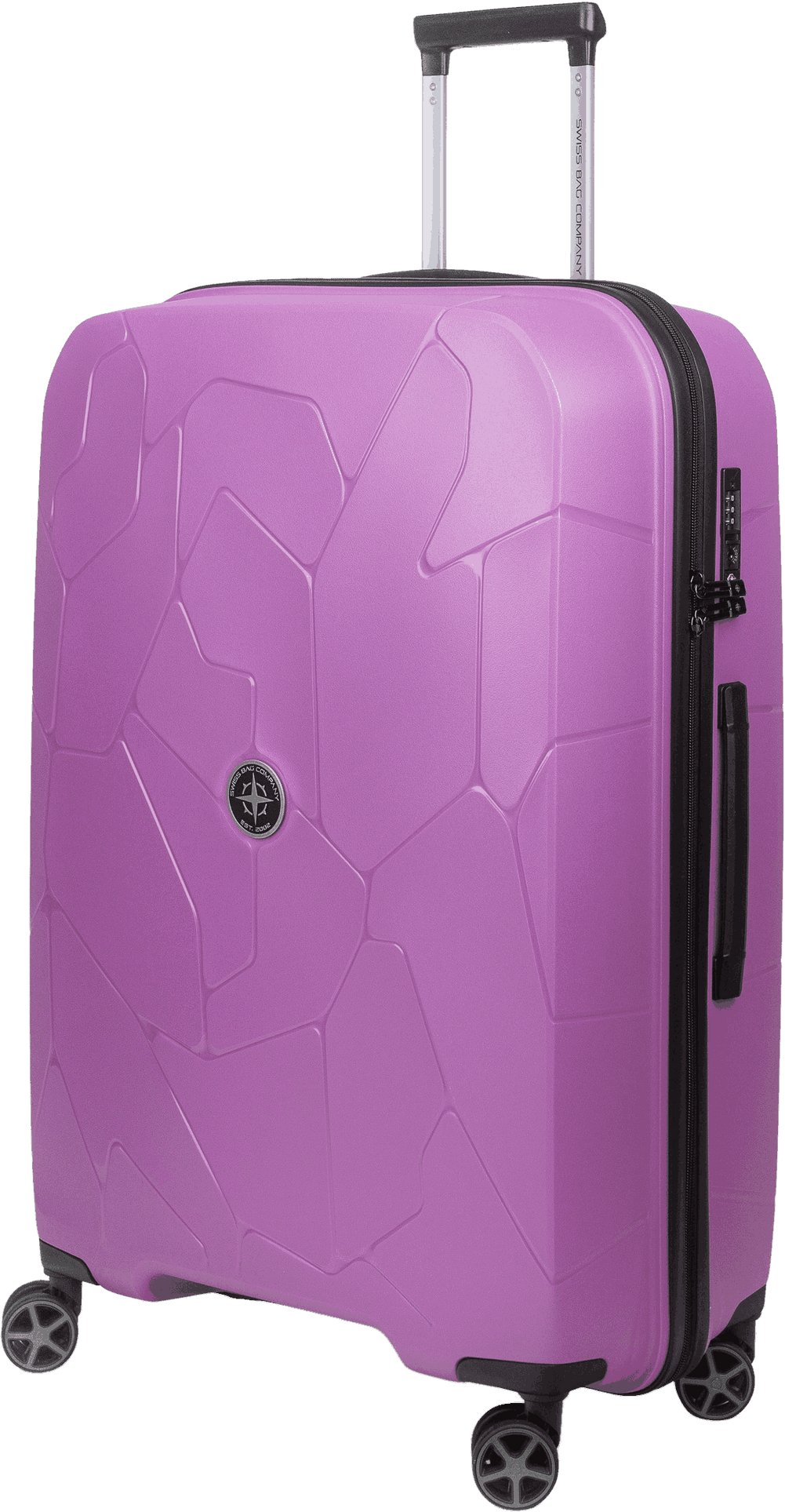 Duża walizka SwissBags Lava 75 cm crocus