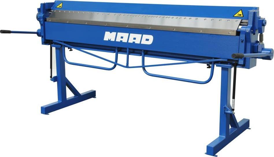 Maad MAAD HS-2100/1.2 ZAGINARKA GIĘTARKA SEGMENTOWA 2100x1,2mm