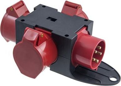 Pawbol Rozdzielnia budowlana 1x16/5 3x16/5 B.MINI-1