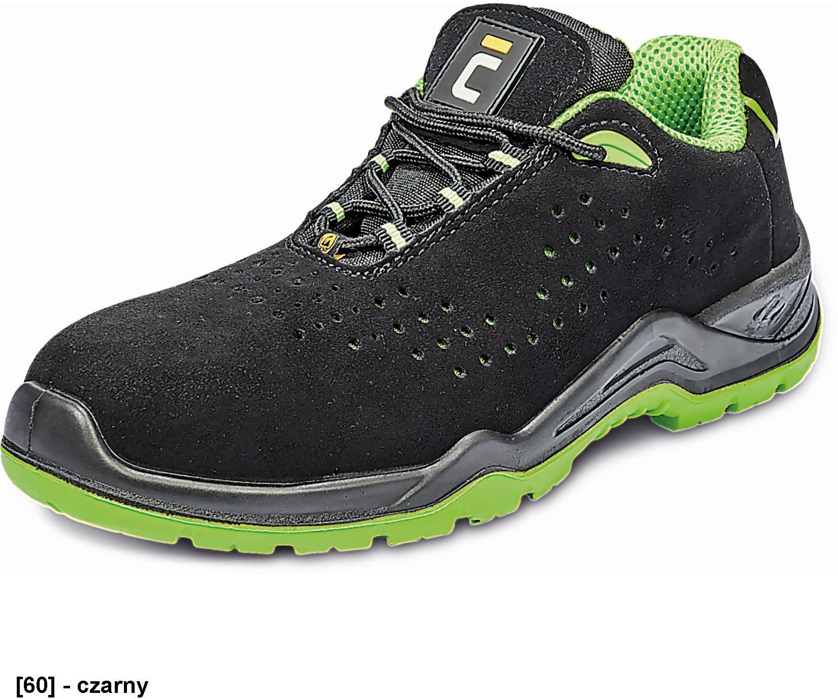 HALWILL MF ESD S1P SRC - półbuty ochronne z niemetalowym podnoskiem 35