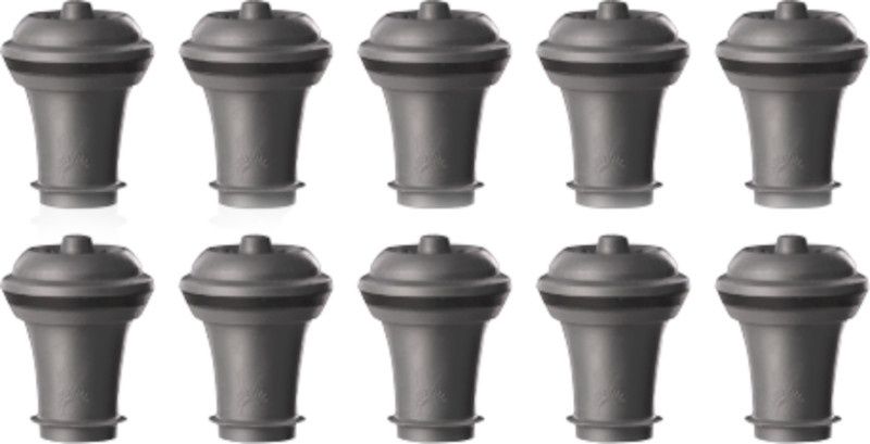 Vacu Vin zatyczki do wina Wine Saver gumowe szare 10 szt