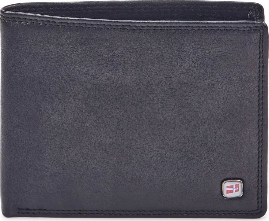 Nordee Niezapinany pojemny męski portfel skórzany Nordee NoSize