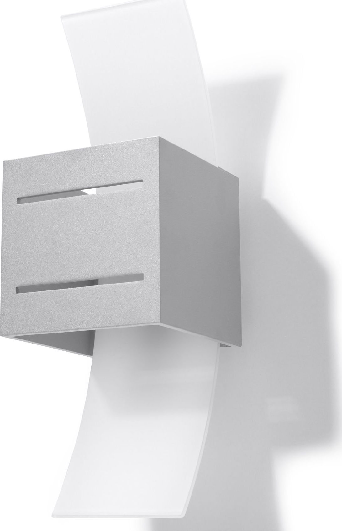 Kinkiet Lumes Kinkiet do salonu E730-Lorete - szary