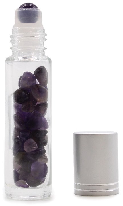 Butelka na olejek - Ametyst