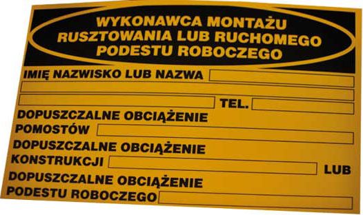 Mój dom Bti-4 - Znak - Wykonawca Montażu Rusztowania