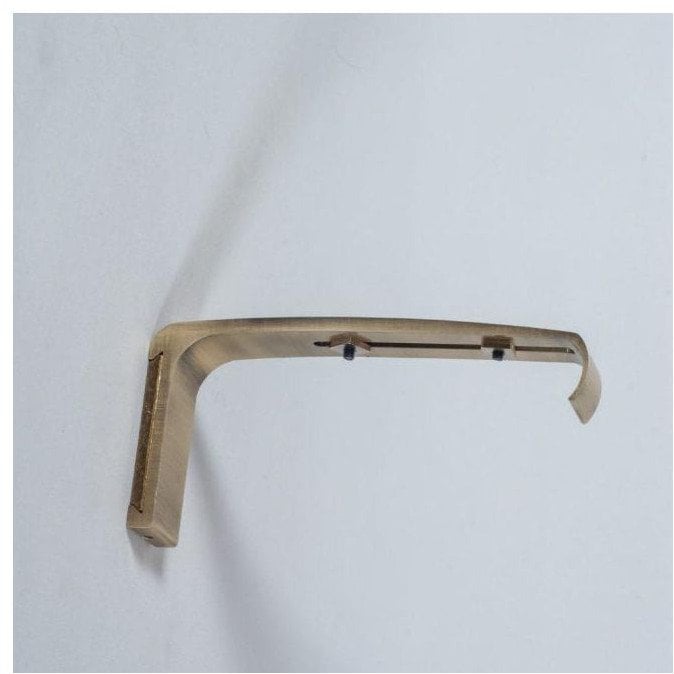 CURTAIN ROD BRACKET GOLD L14CM
