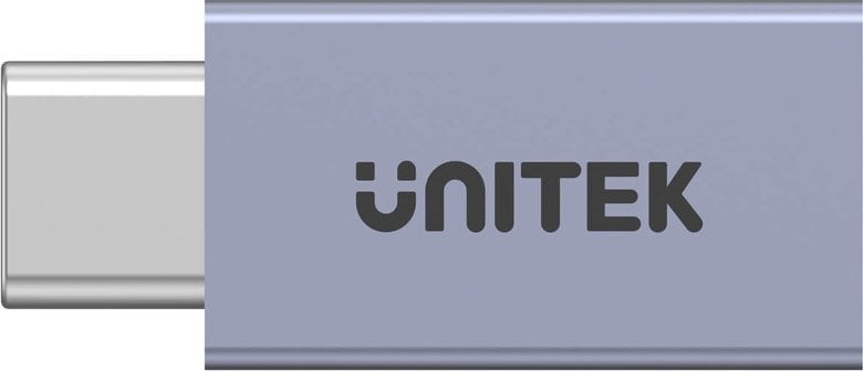 Adapter USB Unitek A1038GY01 USB-C - USB-C Szary (A1038GY01)