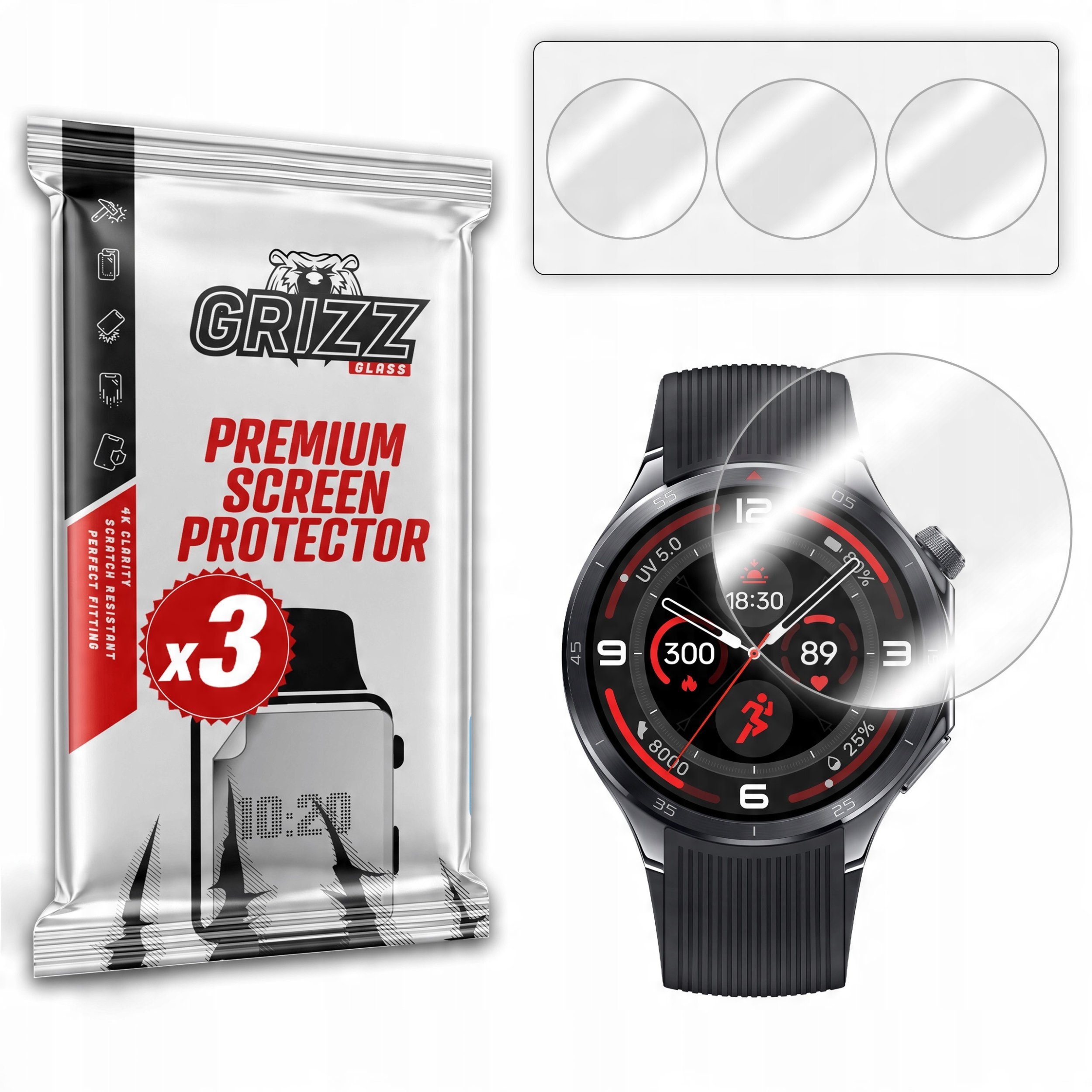 Folia hydrożelowa GrizzGlass Hydrofilm do OnePlus Watch 3