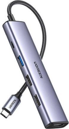 HUB USB Ugreen CM478 1x HDMI + 3x USB-A 2.0 3.0 (15495)