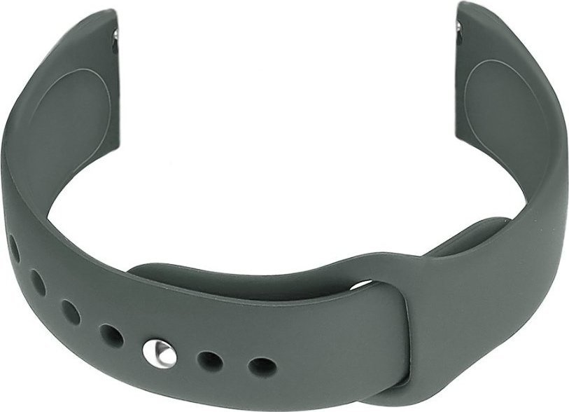 Pasek gumowy do zegarka U21 22mm - ciemnoszary