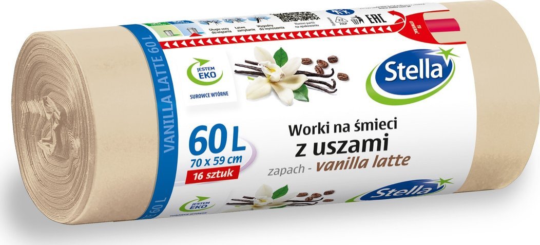 Stella Worki na odpady domowe 60L 16szt. (ST-2067)