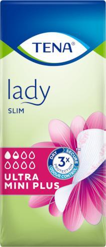 Tena TENA Wkładki urologiczne dla kobiet Lady Slim Ultra Mini Plus