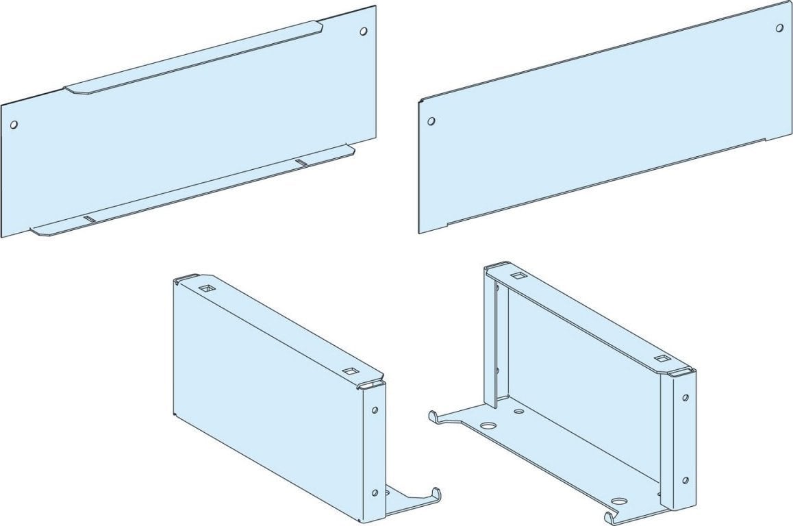 Schneider Electric Prisma Plus, system G, podstopnica cokołu do obudowy stojącej, H 100mm LVS08805