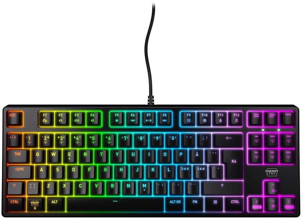 K4V2 TKL keyboard, black, UK