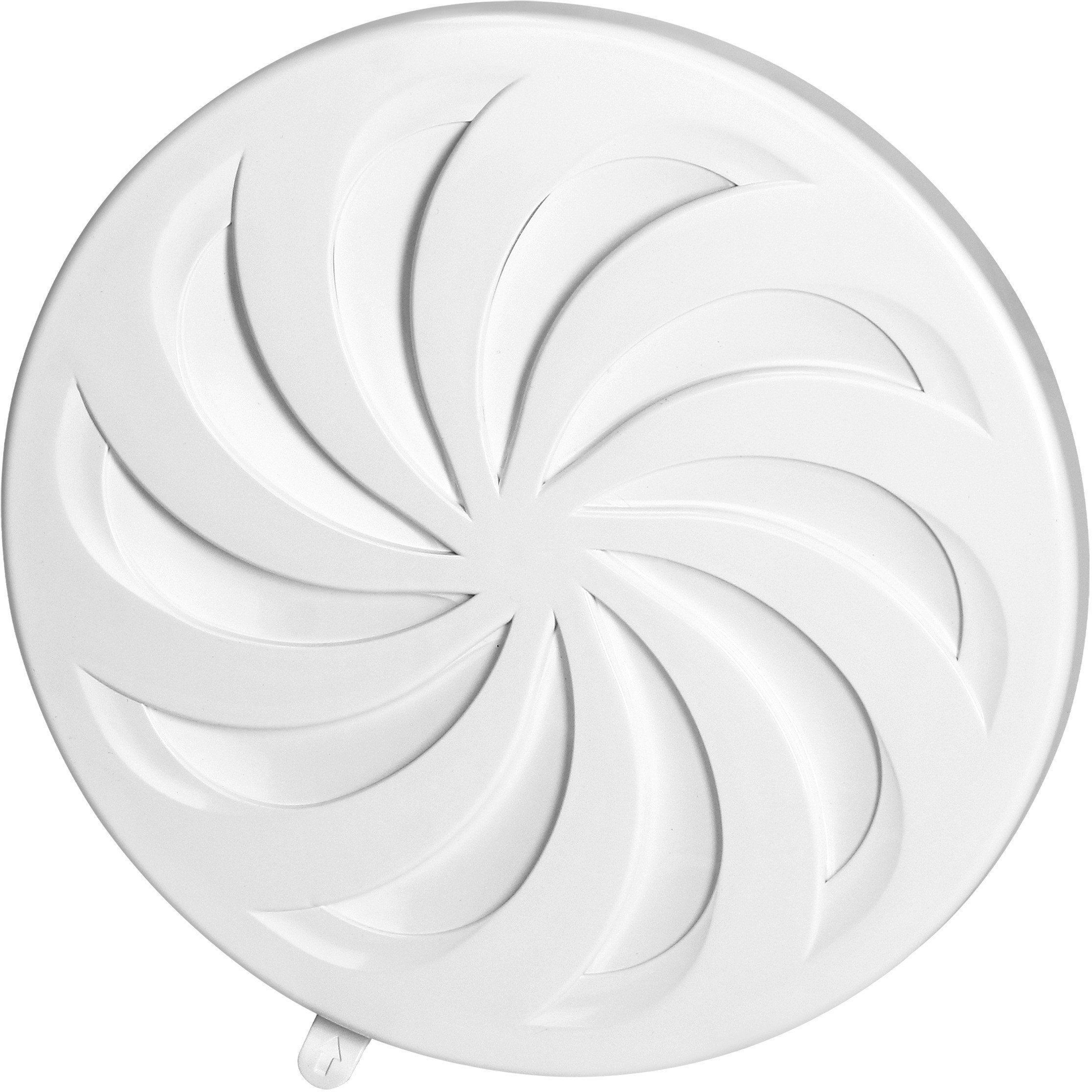 Kratka okrągła zamykana ?80-15, biała