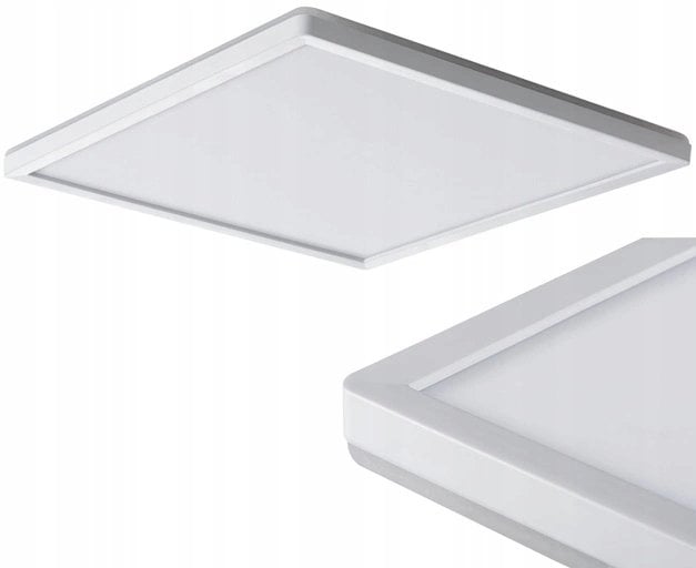 Lampa sufitowa Kanlux Plafoniera LED AZPO 17,5W-NW-L-W IP54 kwadratowa 1750lm 4000K barwa neutralna biały 31508