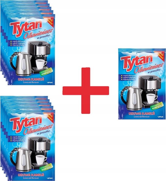Tytan TYTAN ODKAMIENIACZ W PROSZKU SASZETKA 30G 10+1szt