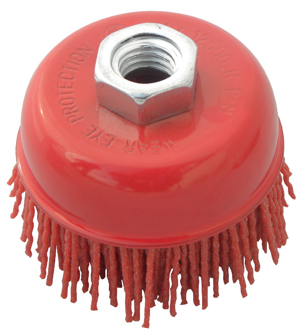 Geko Szczotka czołowa drut nylon 75mm (G00640)