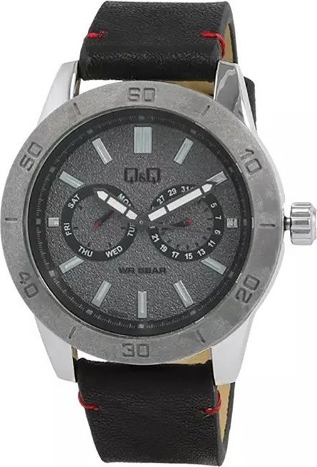 Zegarek QQ Zegarek męski QQ AA34-312 czarny