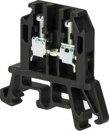 Pokój Złączka szynowa gwintowana ZUG-G2,5 czarna A11-0073