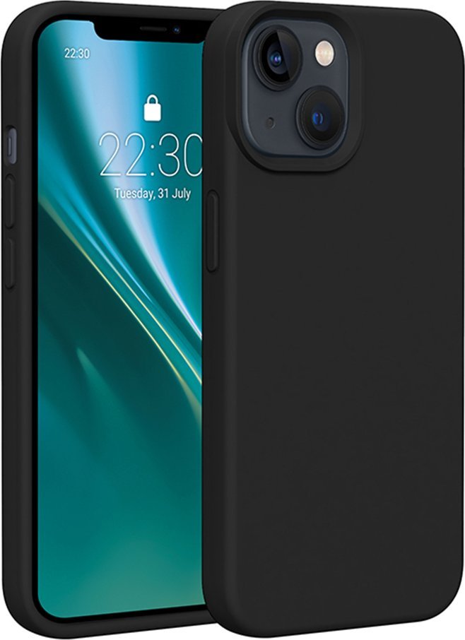 Etteri Nakładka Etteri Silicone Case do iPhone 15 6,1" czarna