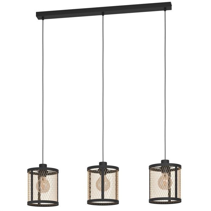 EGLO Dellow, 3 bulb(s), E27, IP20, Black