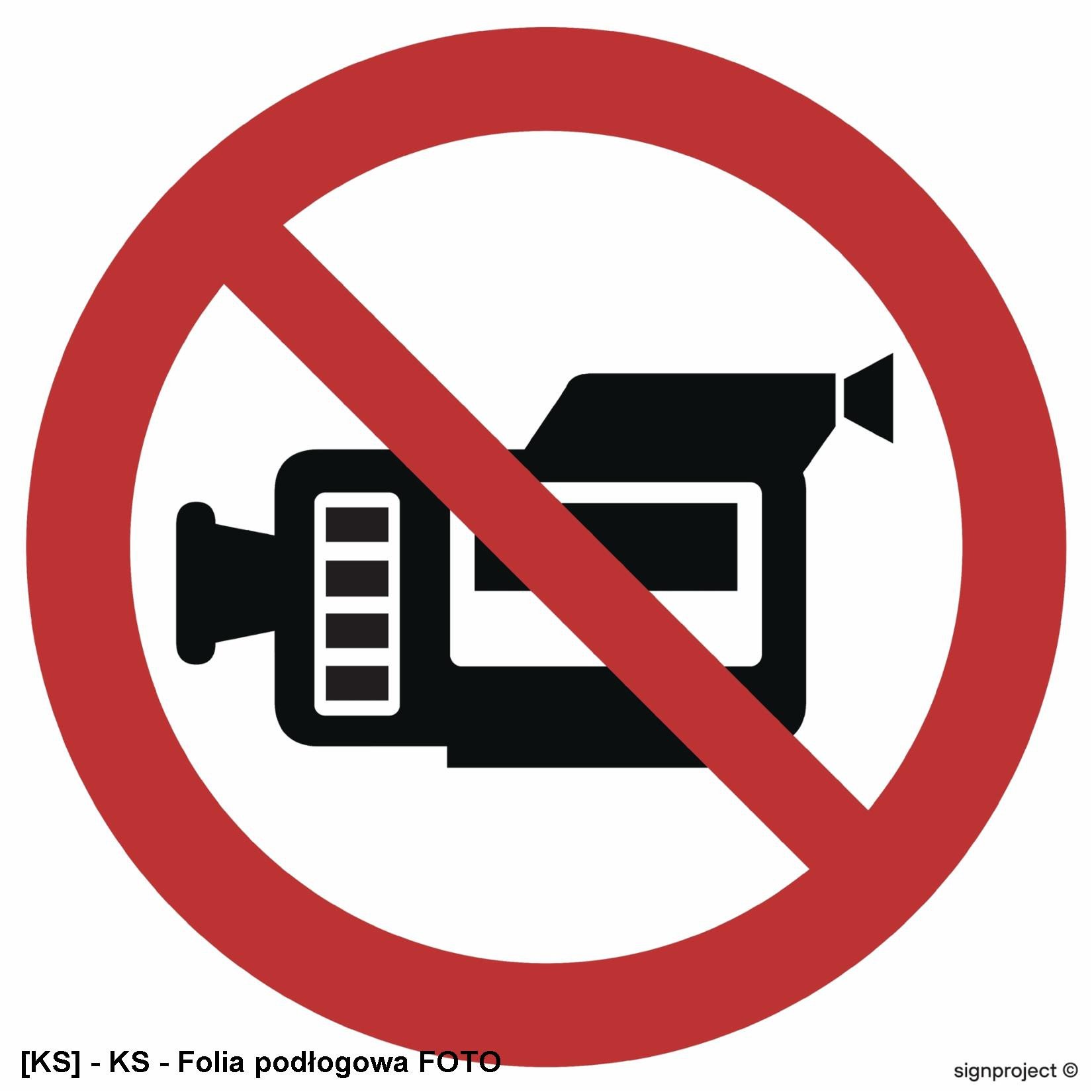 GB032 - Zakaz filmowania 250x250