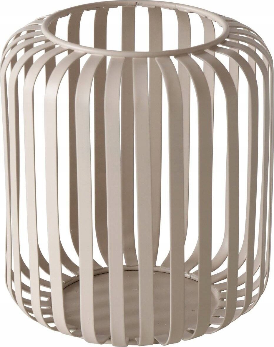 Boltze Metalowy lampion VIKI, beżowy