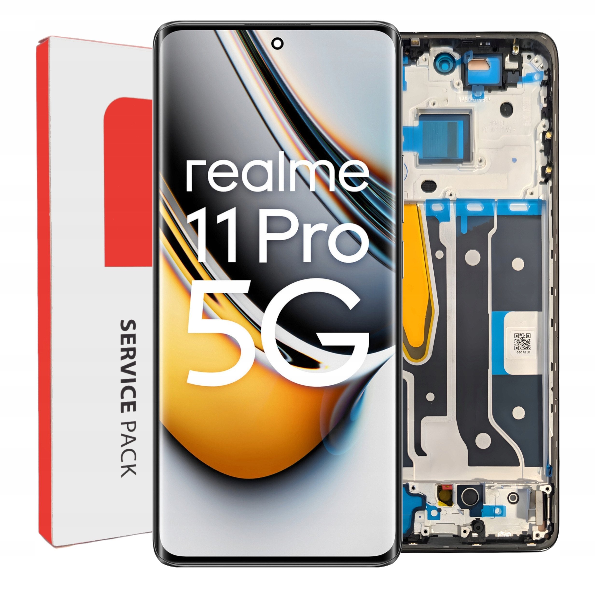 ORYGINAŁ WYŚWIETLACZ EKRAN LCD DOTYK DO REALME 11 PRO RAMKA CZARNY RMX3771
