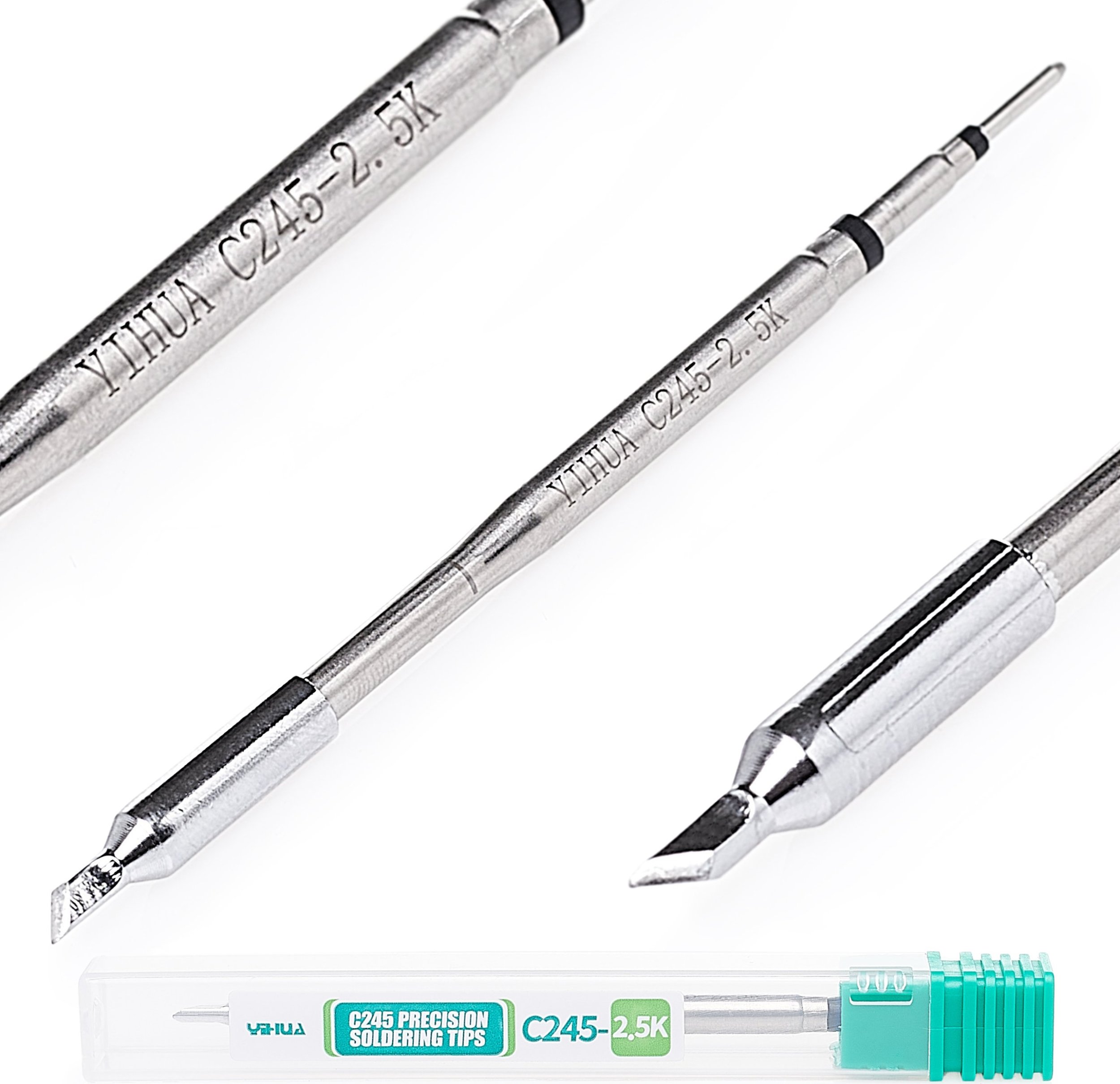 Precyzyjny Grot Końcówka z Grzałką Aixun C245 T245 Nóż K 2mm do Lutownicy