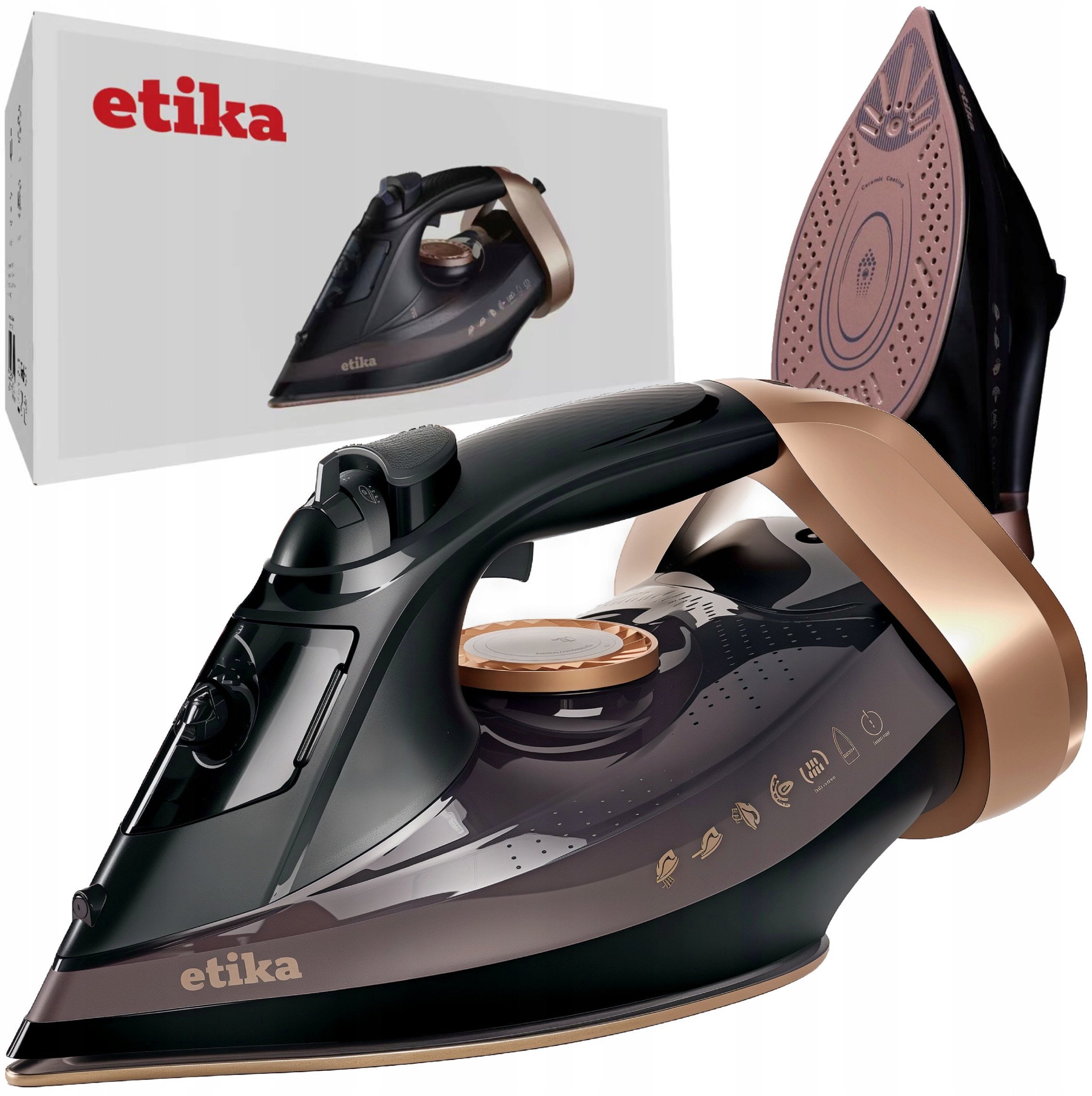 ŻELAZKO ET 12 CERAMICZNY 3200 W STRAŻAK