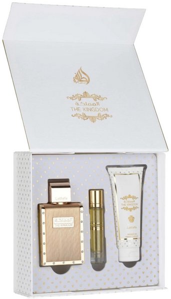 Lattafa The Kingdom edp 100ml + 12ml + Shower Gel 100ml