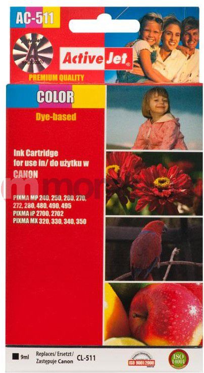 Tusz Activejet tusz AC-511R / CL-511 (color)