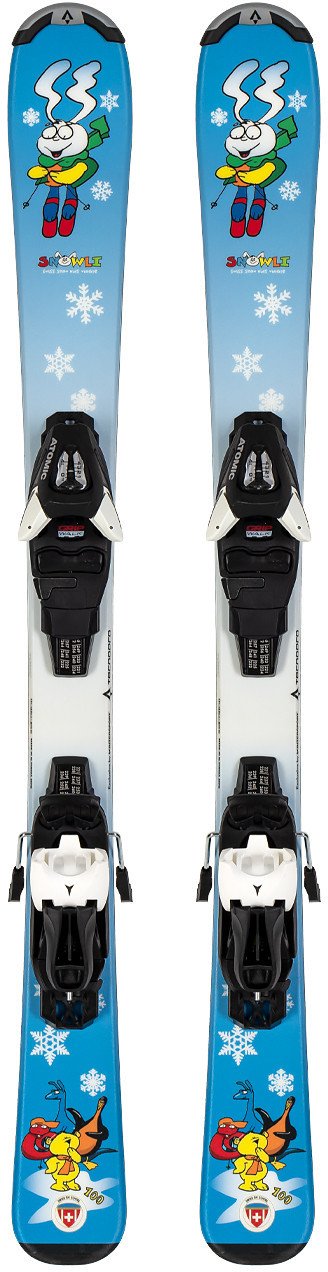 Narty dziecięce TECNOPRO SNOW + wiązanie ATOMIC LC 5 z GRIP WALK 80 cm