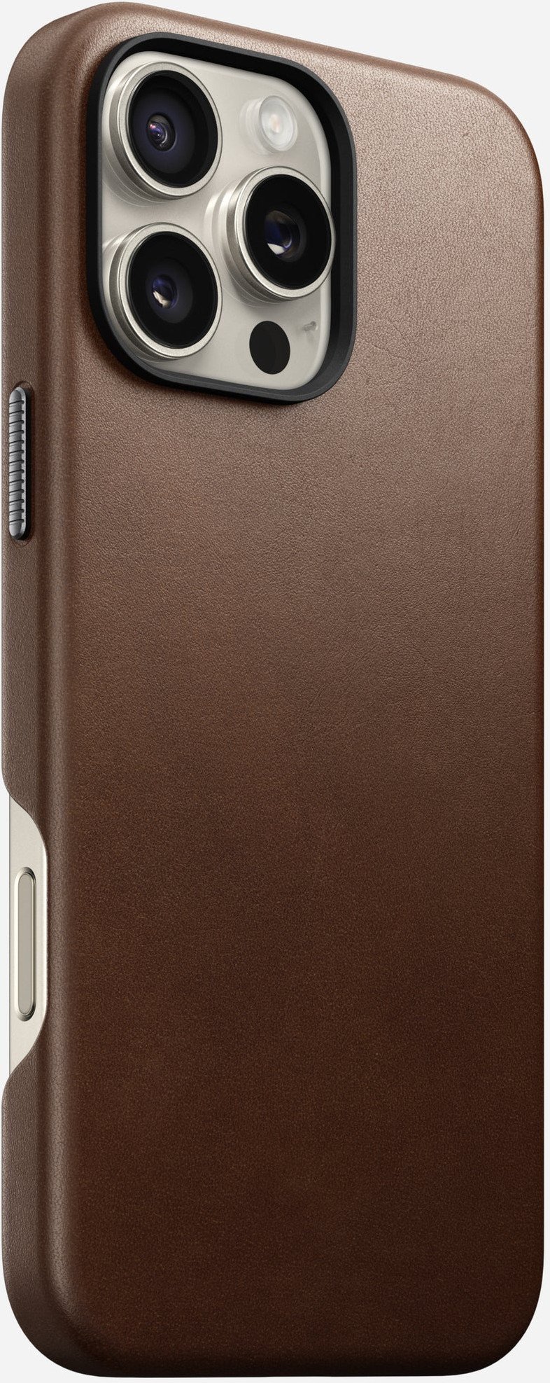 NOMAD Traditional Leather Case - skórzane etui ochronne do iPhone 16 Pro Max (brown)
