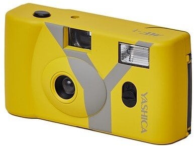 YASHICA MF-1 Snapshot Art Camera (Yellow)