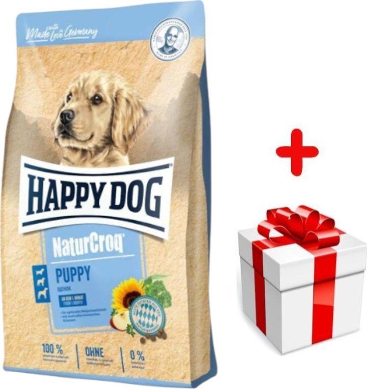 Happy Dog HAPPY DOG Natur-Croq szczeniak 15kg + niespodzianka dla psa GRATIS!