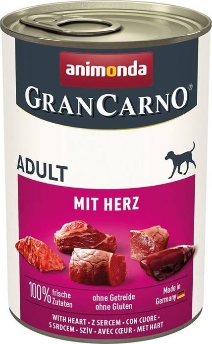 Animonda ANIMONDA GranCarno Adult Dog z sercami 400g