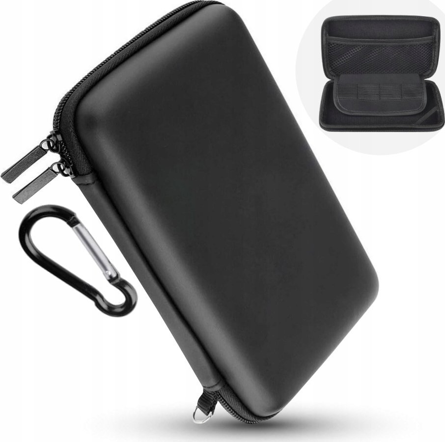 TWARDE ETUI OCHRONNE FUTERAŁ Z ZAMKIEM POKROWIEC L