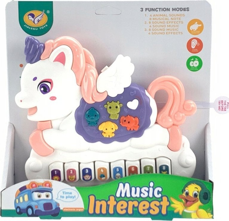 Teka Zabawka muzyczna - jednorożec