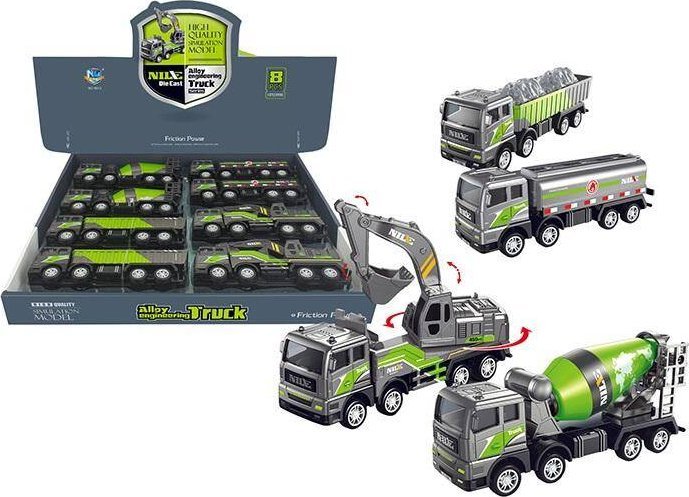 Artyk Pojazd budowlany Ciężarówka 127793 p8, mix cena za 1 szt