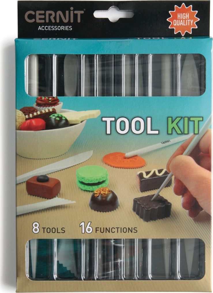 The Clay and Paint Factory Zestaw Narzędzi do pracy z Modeliną