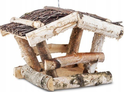 Planta Karmnik dla ptaków drewniany stojący 24 cm